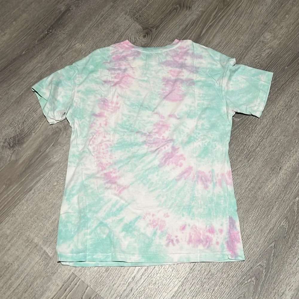 Pull& Bear Pink Floyd Tie-Dye T Shirt - Picture 11 of 13